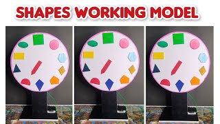 Shapes working model | Maths TLM