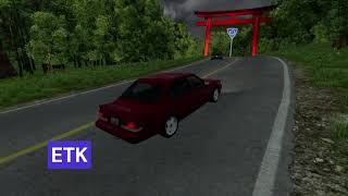 beamNG - Touge race [Pessima vs ETK-Iseries] (Fujigoko)