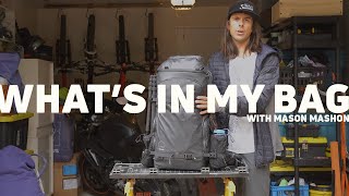 What's In My Bag / Mason Mashon / Shimoda Action X50 Camera Bag