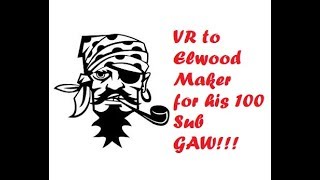 VR to Elwood Maker for his 100 (at the time) Sub GAW