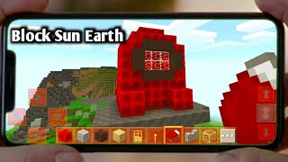 Block Sun Earth - Android Gameplay | minecraft pixel | Black Sun Earth apk