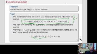 Definition of functions