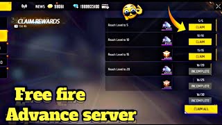 Free fire advance server || New chenges 🤯