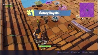 Fortnite First Solo Win "NEW MAP"