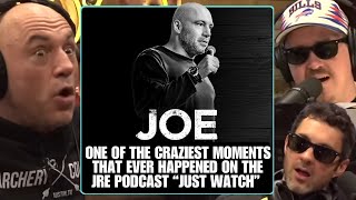 One Of The Craziest Moments That Ever Happened On The JRE Podcast “JUST WATCH” | Joe Rogan