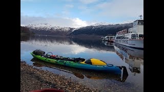 Over night winter camping: Loch Lomond