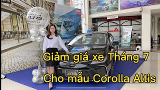 Báo giá xe Corolla Altis tháng 7 | nhiều khuyến mãi hấp dẫn | Toyota Pháp Vân | xe hay phương Thảo