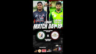 LIVE|| KARACHI PREMIER LEAGUE S. 4 || MATCH NO 18 ||SJ ENTERPRISE V/S GRAND PALACE || AR PRODUCTION