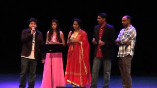 Suresh, Ravi, Samba, Pratyusha, Pragnya at Akhil Audio Launch in Dallas on 9/26/2015