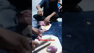 sate taichan anak anak asrama medan#shorts#satekambing