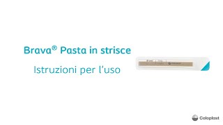 Come applicare Brava® Pasta in strisce per stomia