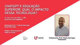 CHATGPT E EDUCAÇÃO SUPERIOR: QUAL O IMPACTO DESSA TECNOLOGIA?