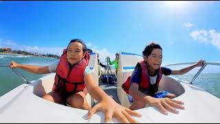 360 Video Speed Boat Activities at Grand Mirage Resort & Thalasso Bali