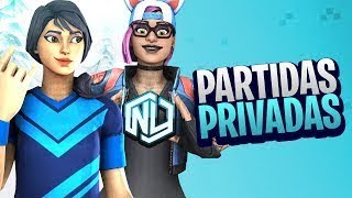 JUGANDO AL FORTNITE CON PARTIDAS PRIVADA CON CODIGO QUIEN GANE ENTRA EN SORTEO