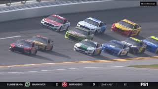 NASCAR Advance Auto Parts Clash 2019 Practice Multi-Car Wreck