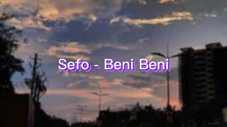 Sefo - beni beni (Speed Up)