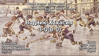 Водник-Хакасия. Счёт 3-0(0-0). 7 марта 2023 год.