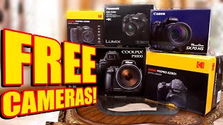 Superzoom Bridge camera giveaway winners Nikon P1000 Lumix FZ300 Canon SX70 HS