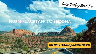 Scenic Drive to Sedona on Highway 89A \\ The Best Scenic Drive