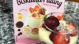 Dr. oetker bisküvili puding tarifi - Magnolia gibi çok lezzetli- Nasıl Yapılır Tarifi