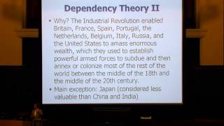 Z Sociology lecture - Development and Underdevelopment (part 2)