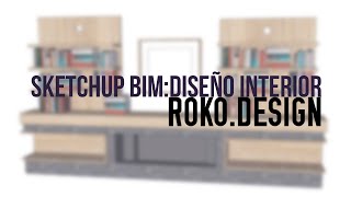 Sketchup BIM: Documentación y presupuesto de una chimenea