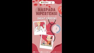 ❗ Waspada Hipertensi Ingat CERDIK ✅