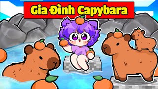 NABEE EM BÉ ĐI LẠC BẤT NGỜ ĐƯỢC GIA ĐÌNH CAPYBARA NHẬN NUÔI TRONG MINECRAFT*NABEE CAPYBARA 👶🍊