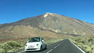 ทางขึ้นเขา El Teide ป/ท สเปน ที่มีภูเขาไฟระเบิดเมื่อก่อน ตอนนี้ก็ยังร้อนอยู่ with Pepsi Suphawadee