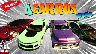 💥BRAND NEW💥WORKAROUND COR INTERNA E IMPORTAR 4 CARROS😱 DMO/APÓS HOTFIX PS4/PS5 GTA5 ONLINE🔞🌐