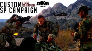 ARMA 3: TENSION POINT - Custom Single Player Campaign Playthrough #1