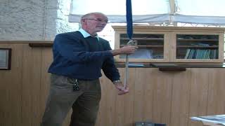 Learning how to ring the Bells at St Andrews Cathedral Inverness