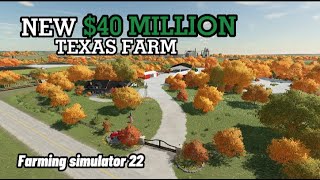 FULL TOUR OF MY $40 MILLION FARM IN FS 22!!! | Farming Simulator 22