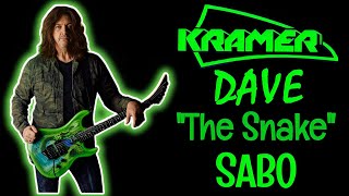 KRAMER GUITARS: Dave "The Snake" Sabo Signature Baretta (DEMO) #kramerguitars #demo #skidrow