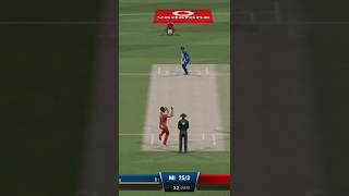 Rabada Takes Wicket of Rohit Sharma #shorts