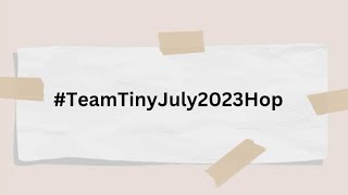 #TeamTinyJuly2023Hop - Use your supplies! Creating Scrap Clusters from your scraps!