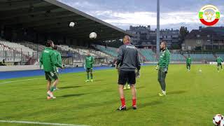 Официална тренировка на България преди мача с Люксембург