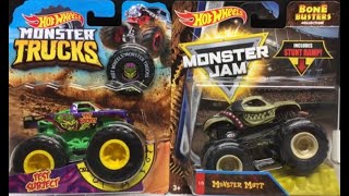 NEW Hot Wheels Monster Truck & HW Monster Jam “Bone Buster” Collection