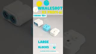 The top screen-free coding toy with 24 projects for kids 4-6. 🐳r