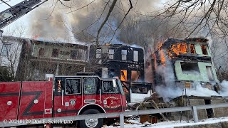 20220129 1st alarm 203 - 213 South, 7th street, Shamokin, Pa