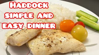 Haddock fillets in the oven  for simple and easy dinner | @sashascooking