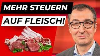 Steuerwahnsinn bei den Grünen: Fleisch bald unbezahlbar!