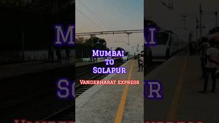 Mumbai-solapur vandebharat express short information #shortvideo #viral #vandebharatexpress