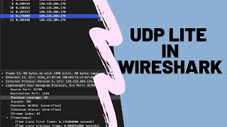 UDP Lite in Wireshark