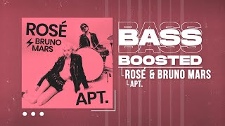 ROSÉ & Bruno Mars - APT.  [BASS BOOSTED]