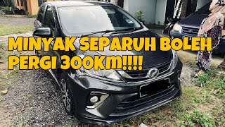 VLOG MYVI: FUEL CONSUMPTION MYVI MEMANG SUPERB | JKR PATUT DISWASTAKAN!!!