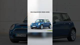 The evolution of the Mini Hatch body! #short #shorts #car #evolution #machine #mini #hatch