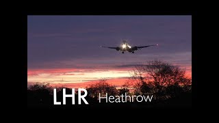 Plane Spotting *Early Morning Arrivals RW27R/L* London Heathrow Airport, LHR 03/11/18