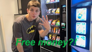 How Much Money Can I find Under Vending Machines