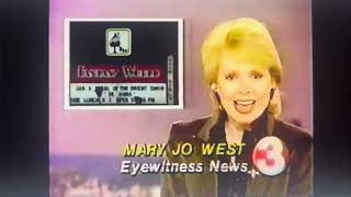 KTVK 3 Eyewitness News Update at 10pm teaser and open January 9, 1984